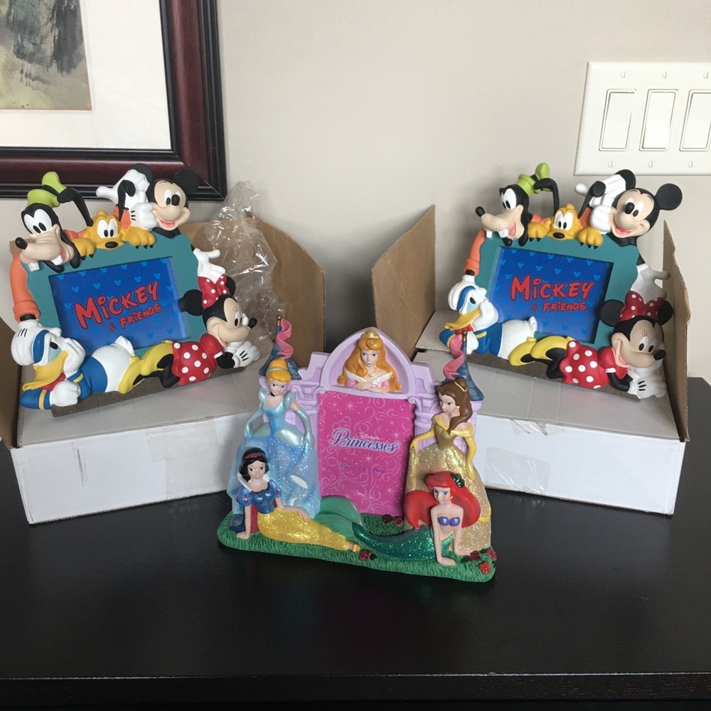 Brand NEW!!  Disney pictures frames.